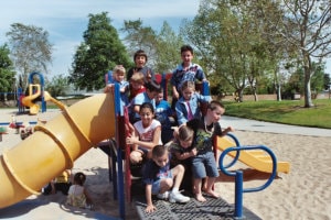 image of kids on the playground